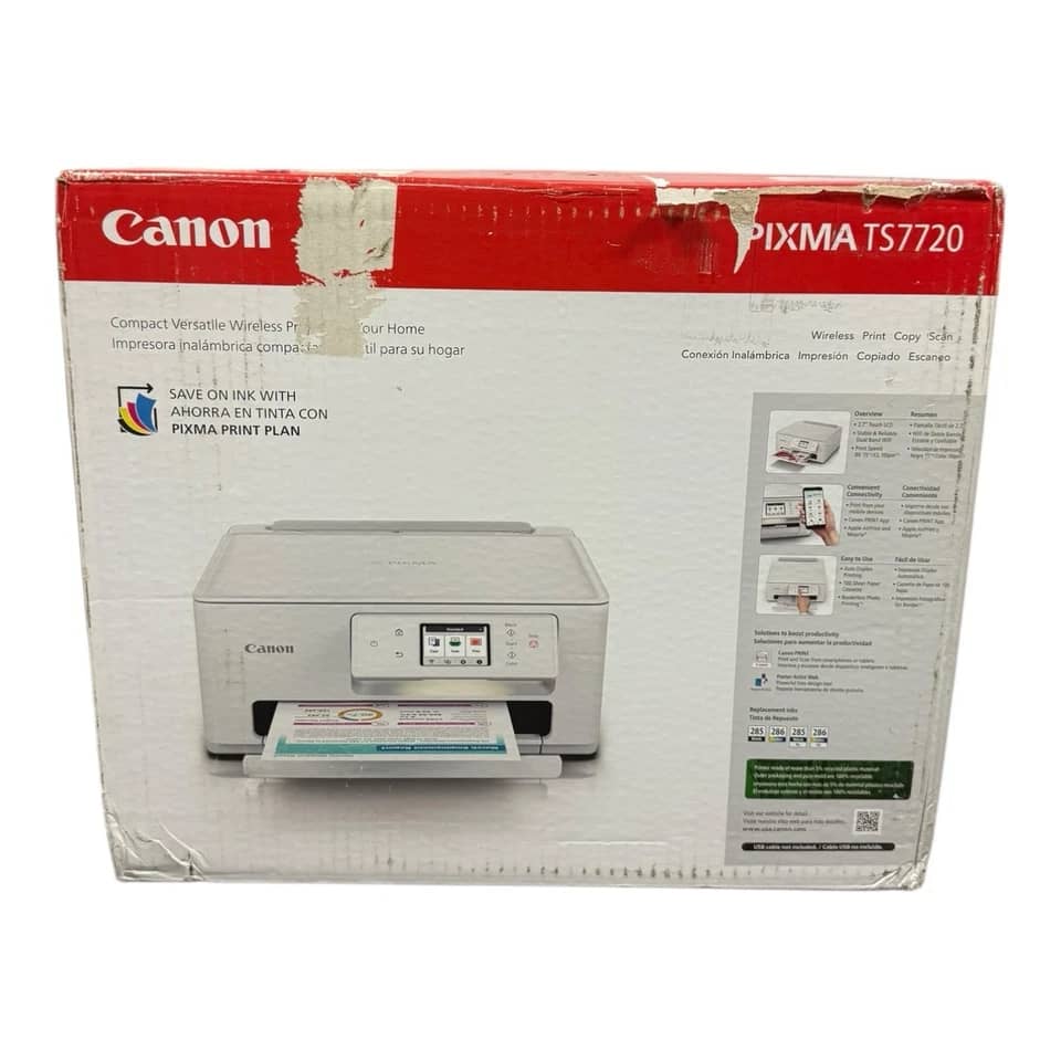 Canon PIXMA TS7720 Printers New