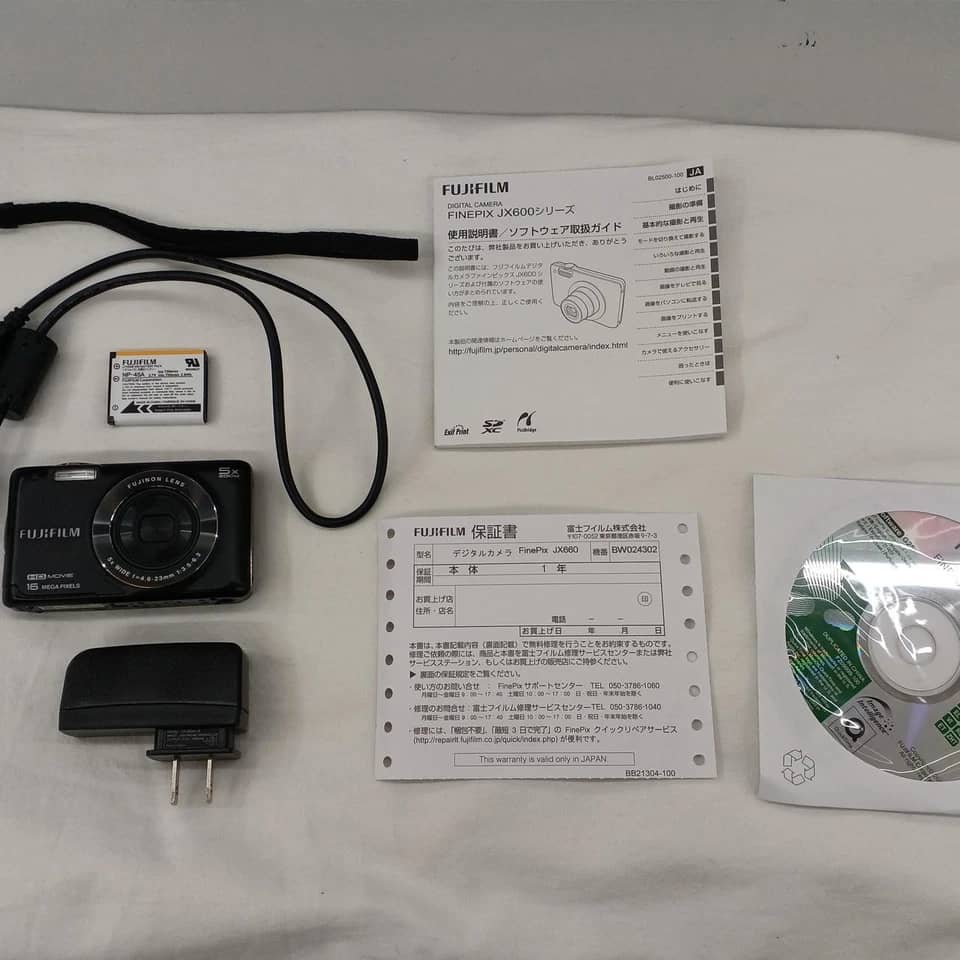 Fujifilm jx660 Digital Cameras Red New Body Only