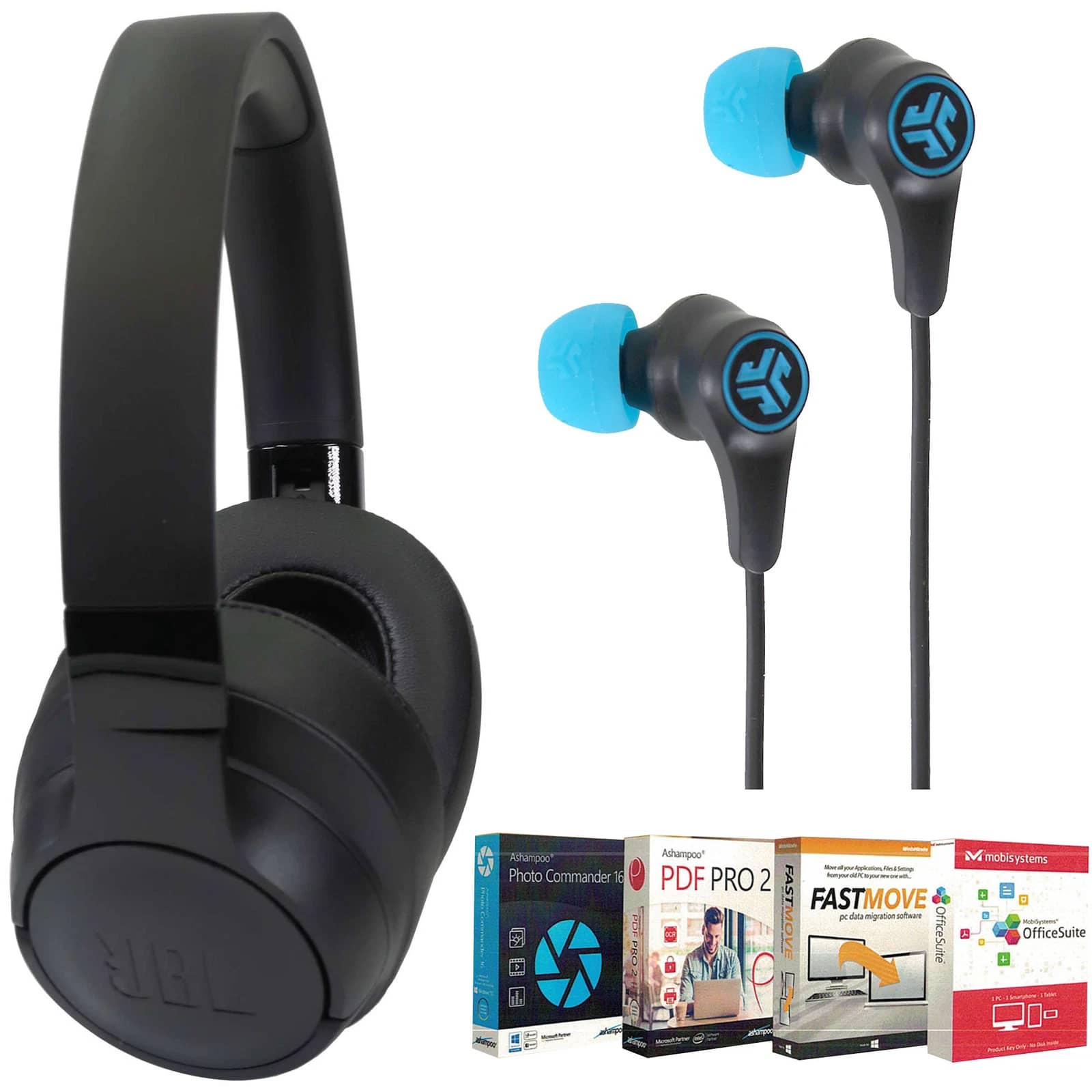 JBL Tune 760NC Headphones & Earbuds Black New