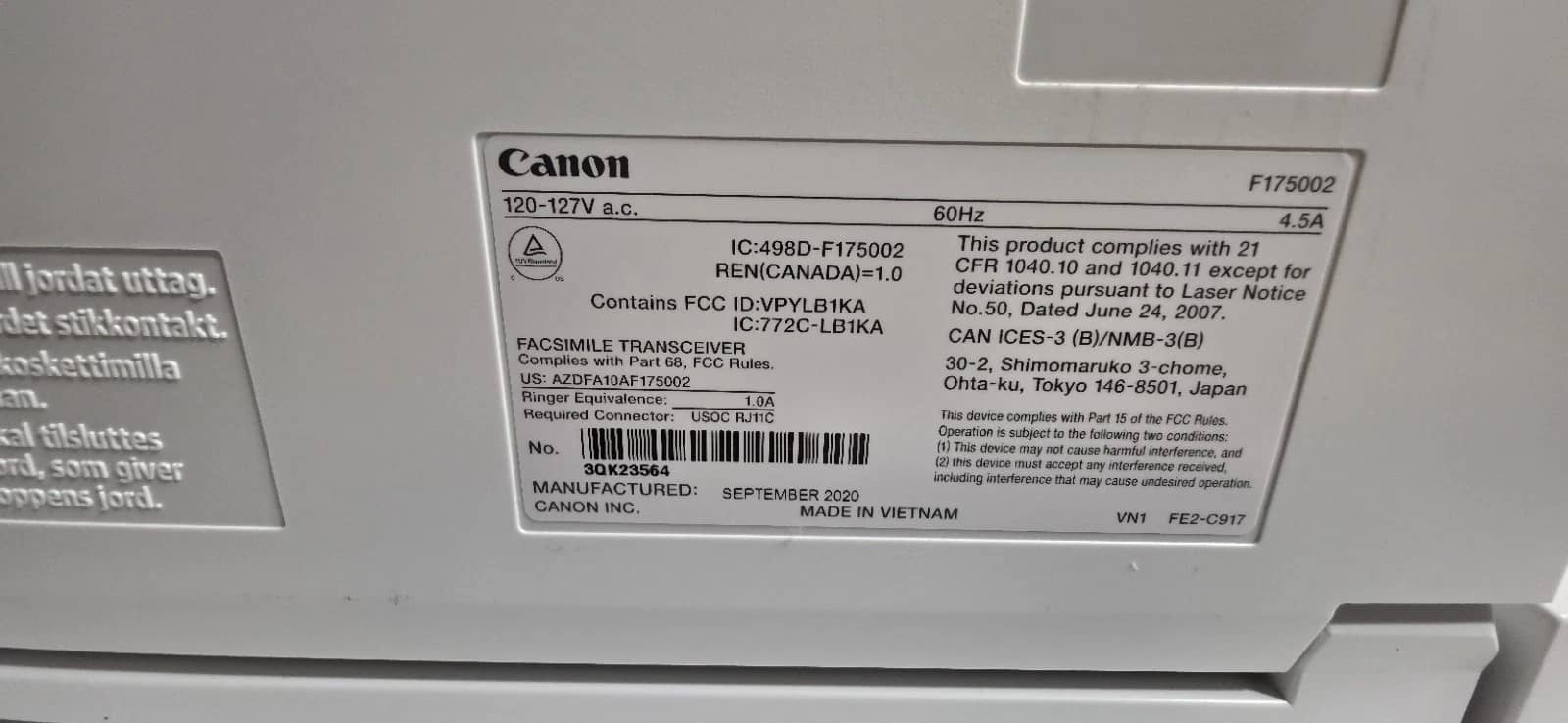 Canon imageCLASS MF644Cdw Printers Open-Box Excellent