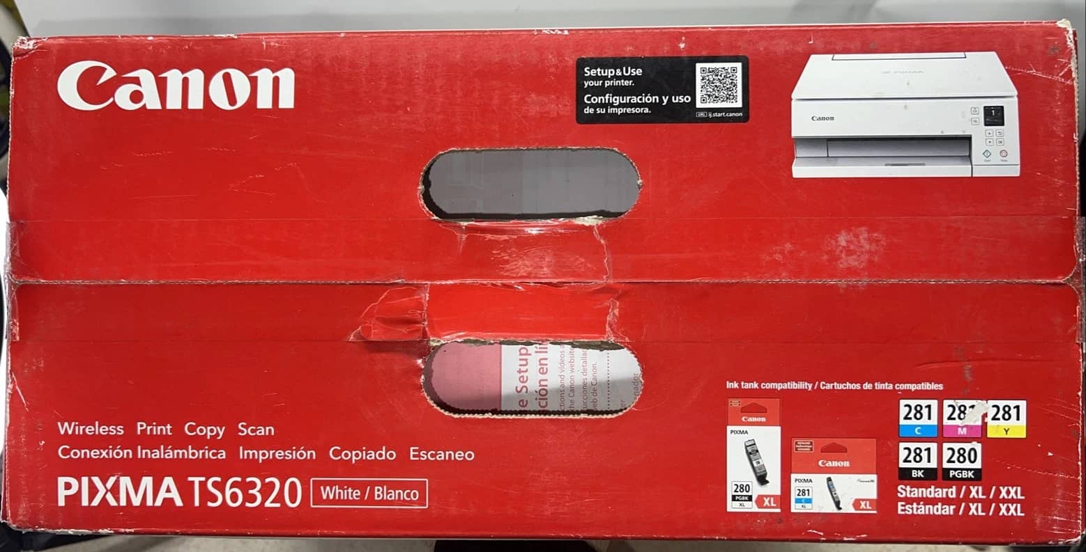 Canon TS6320 Printers New