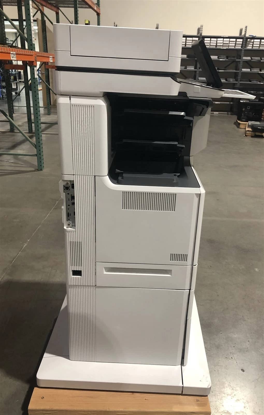HP Color LaserJet Enterprise FlowMFP M682 (J8A17A) Printers Used - Good