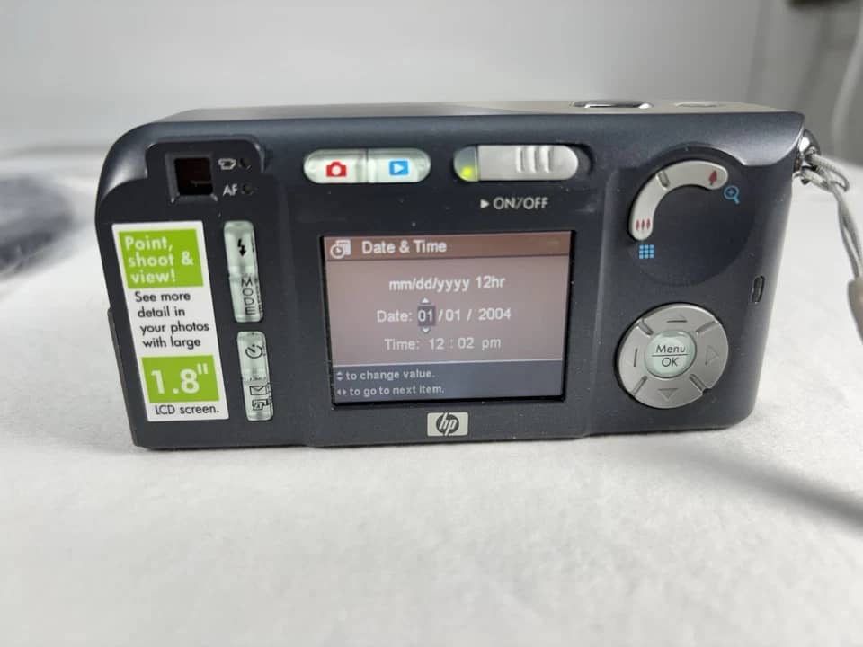 HP Photosmart M407 Digital Cameras Silver Used - Good Body Only
