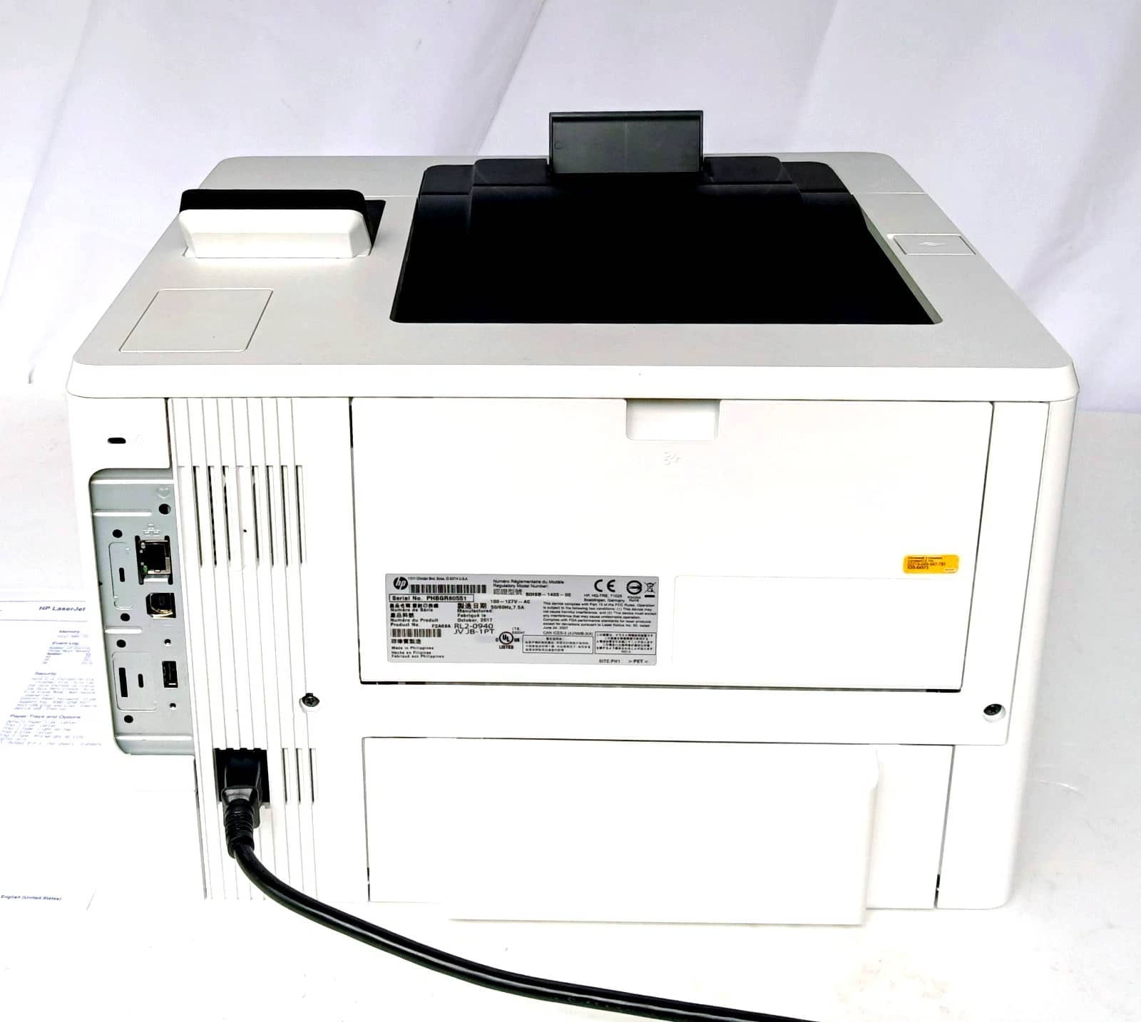 HP LaserJet M506N Printers Used - Good