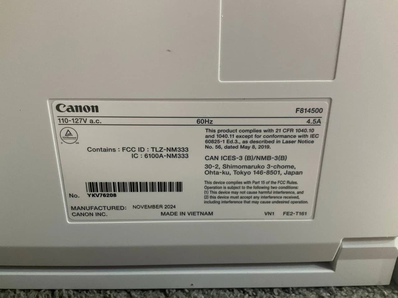 Canon imageCLASS MF653Cdw Printers Refurbished - Excellent