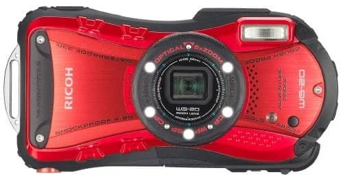 Ricoh WG-20 Digital Cameras Black Used - Good Body Only