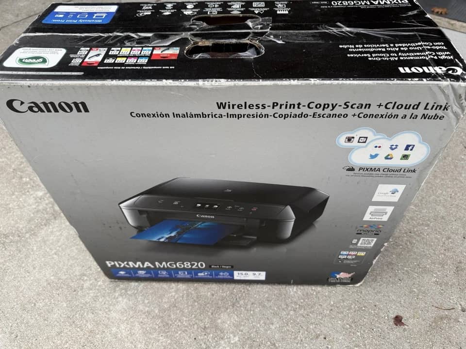 Canon mg6820 Printers New