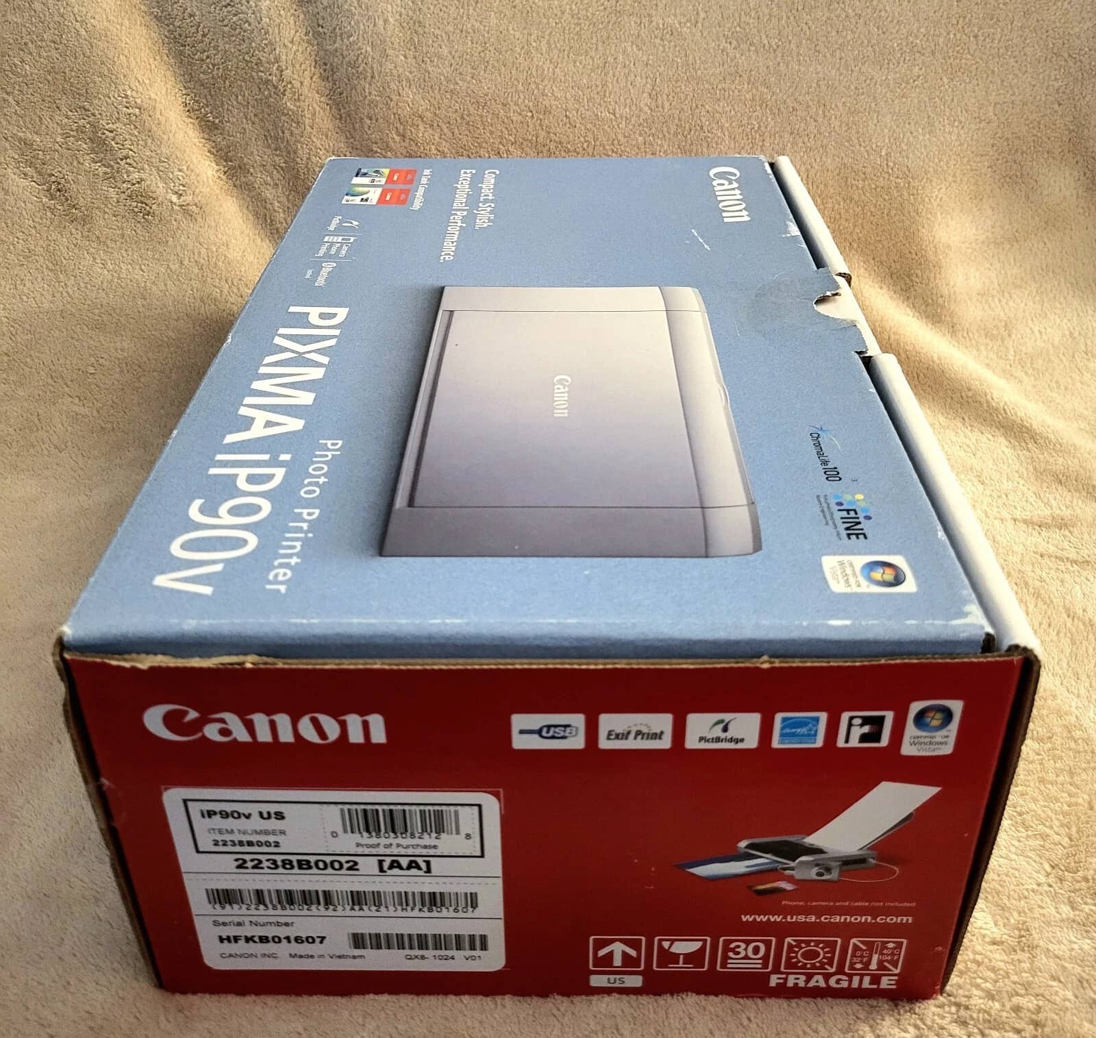 Canon Pixma iP90v Printers Open-Box Excellent