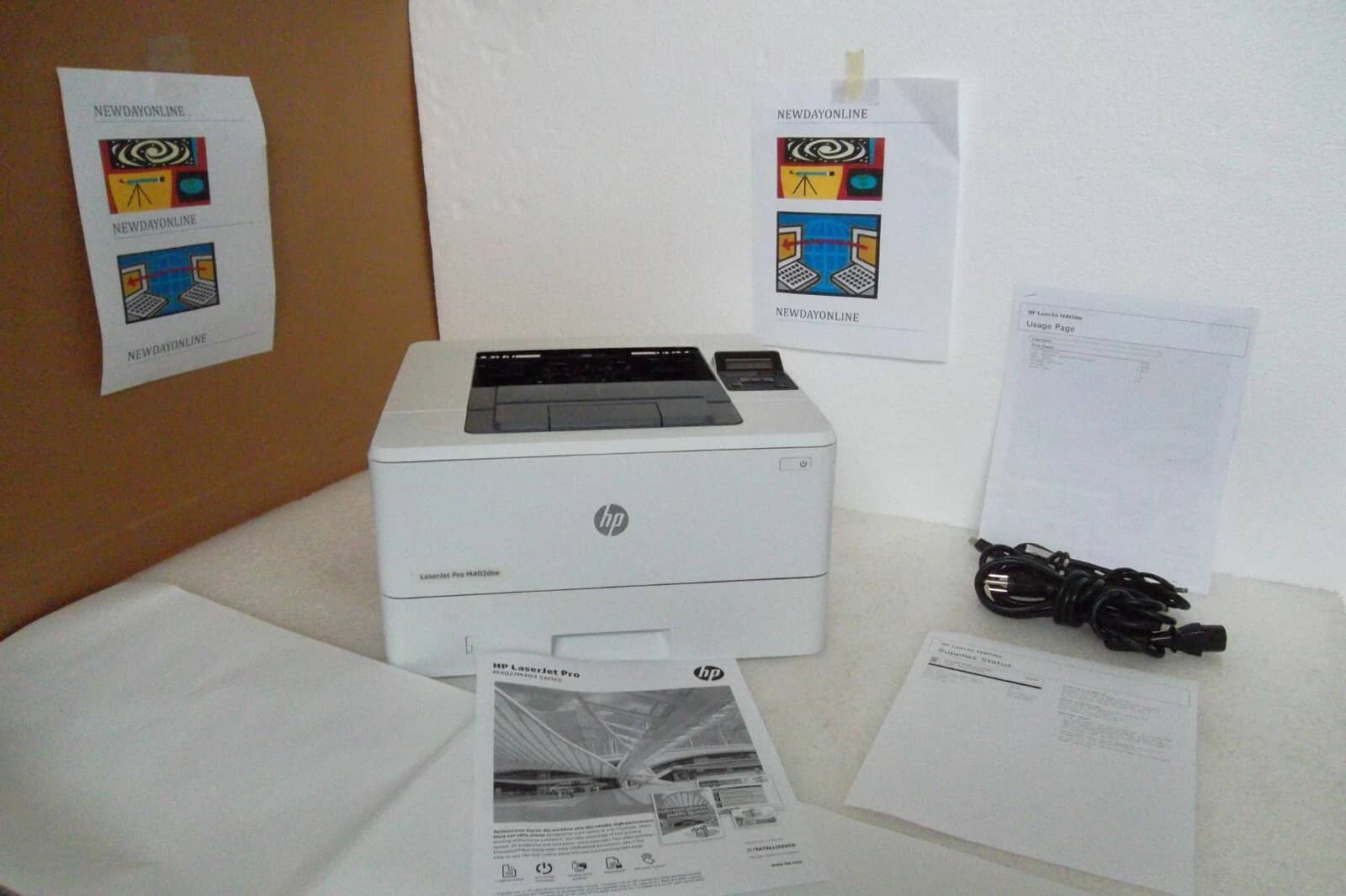 HP LaserJet Enterprise M402dne, M402dne Printers Used - Good