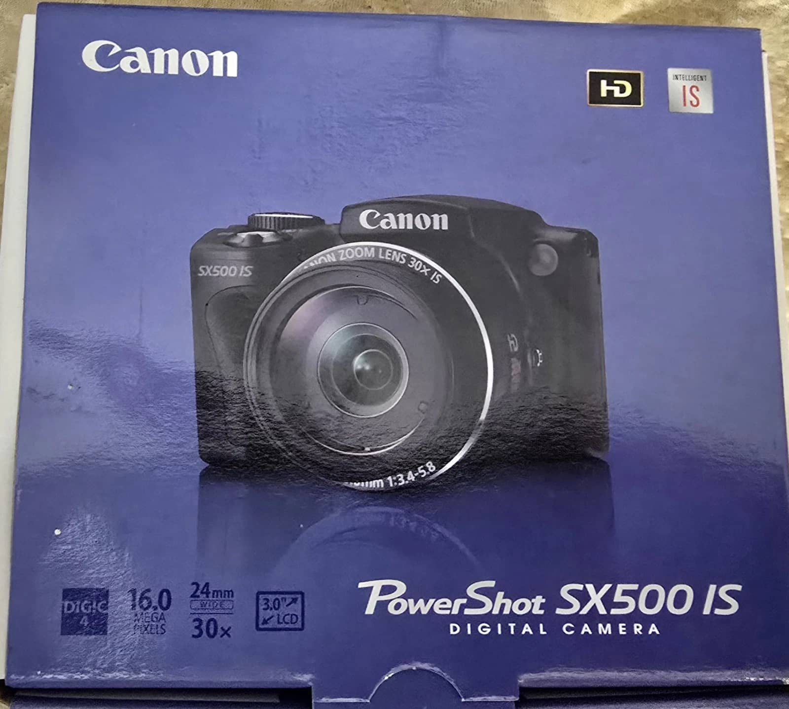 Canon SX500 Digital Cameras Black New Body Only