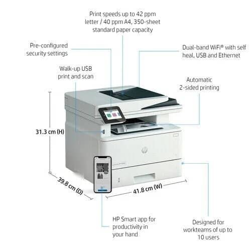 HP LaserJet Pro 4101fdw Printers Open-Box Excellent