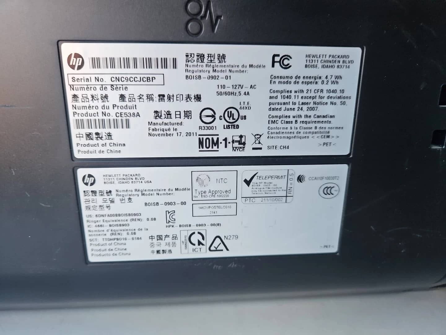 HP 1536dnf Printers Used - Good