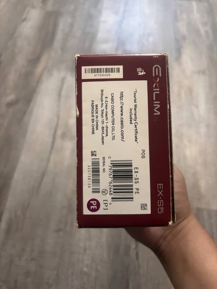 Casio Exilim EX-S5 Digital Cameras Purple New Body Only