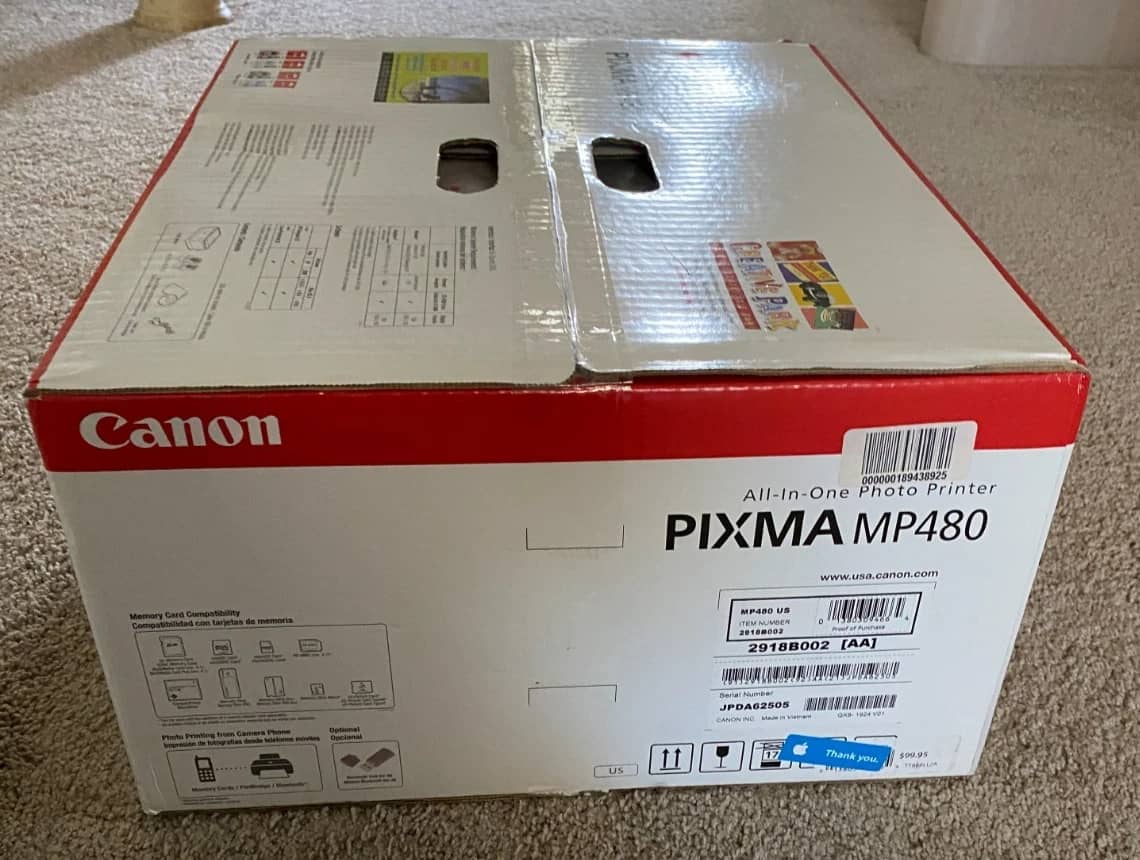 Canon mp480 Printers New