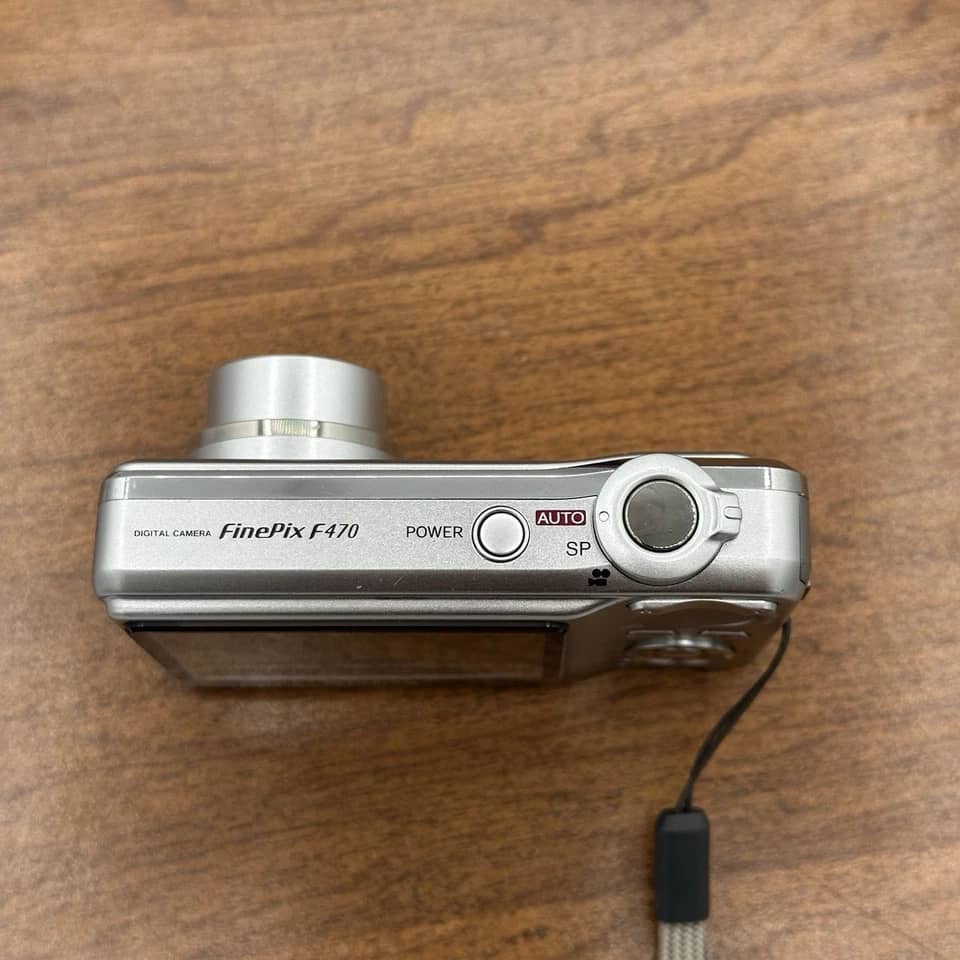 Fujifilm FinePix F470 Digital Cameras Silver New Body Only