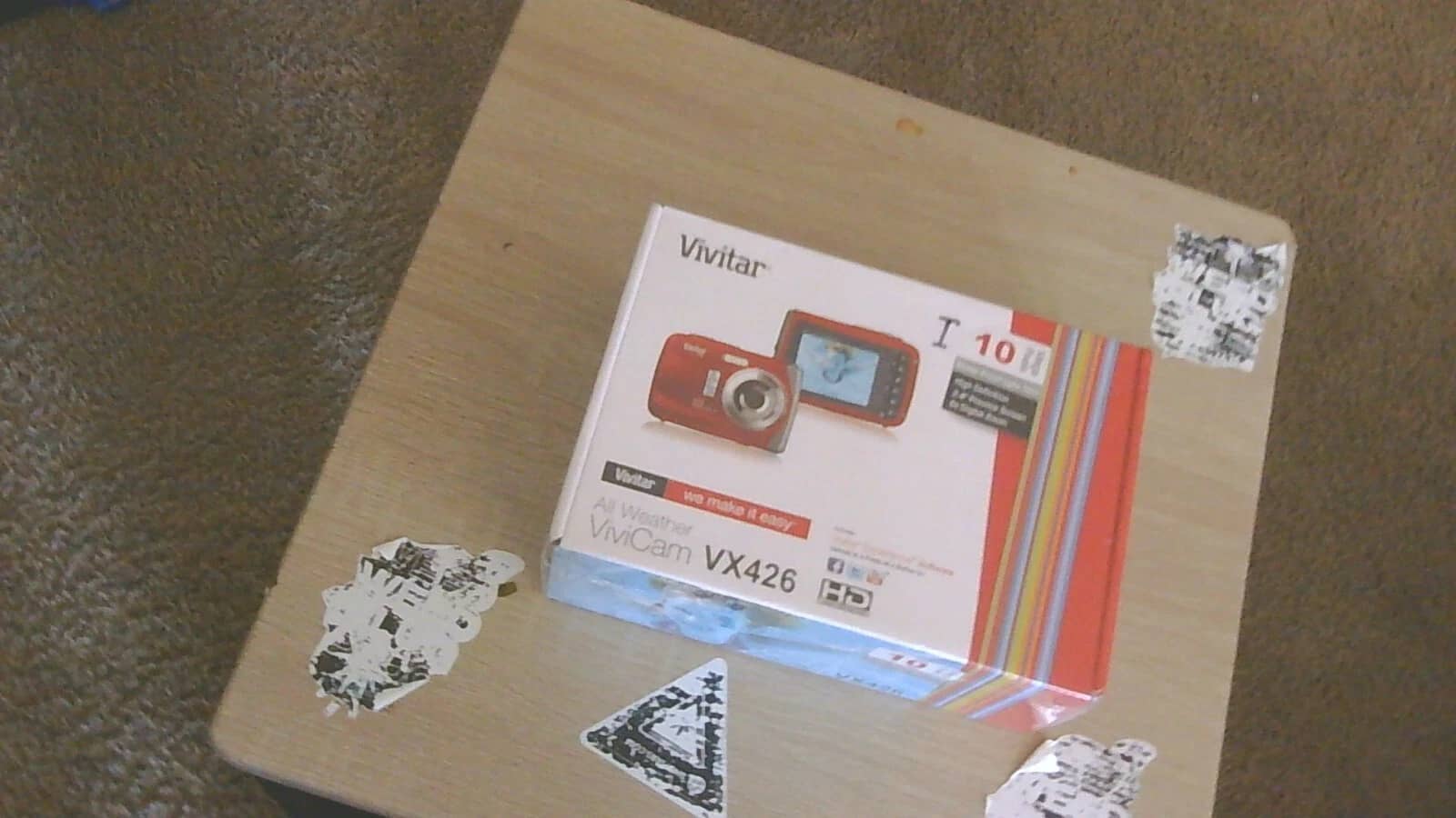 Vivitar VX426 Digital Cameras Red New Body Only