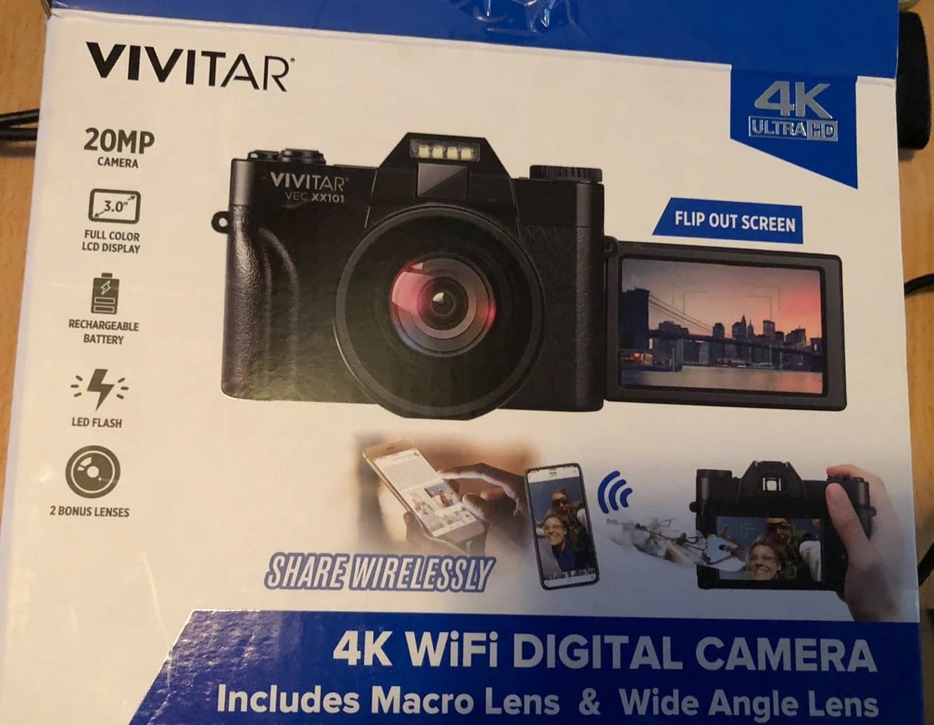 Vivitar Vivicam 8400 Digital Cameras Black Open-Box Excellent Body Only