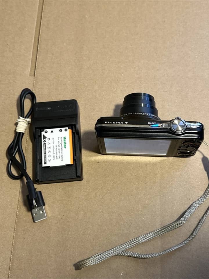 Fujifilm t300 Digital Cameras Black New Body Only