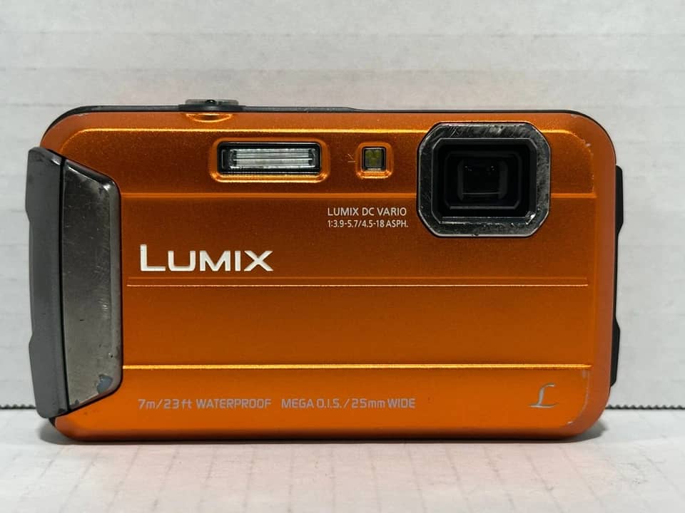 Panasonic LUMIX TS25 Digital Cameras Orange New Body Only