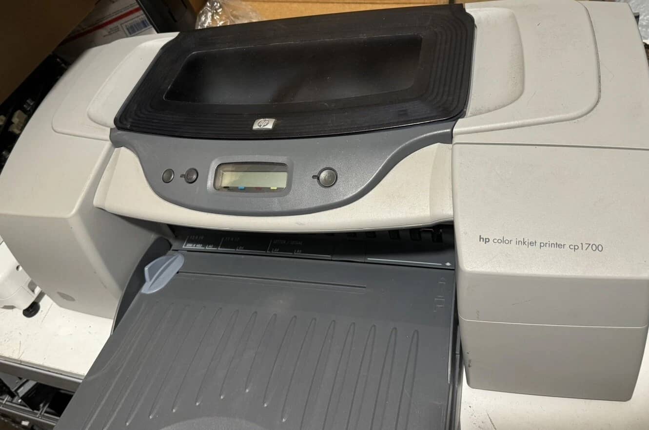 HP Color Inkjet Printer cp1700 Series Printers Used - Good