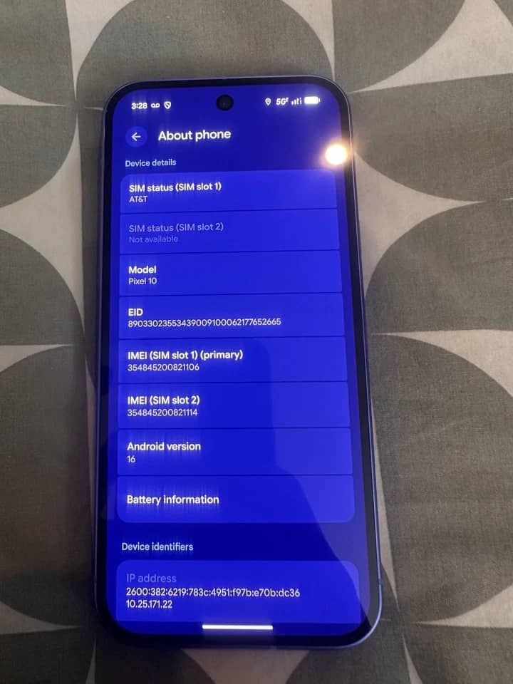 Google Pixel 10 Pro Cell Phones