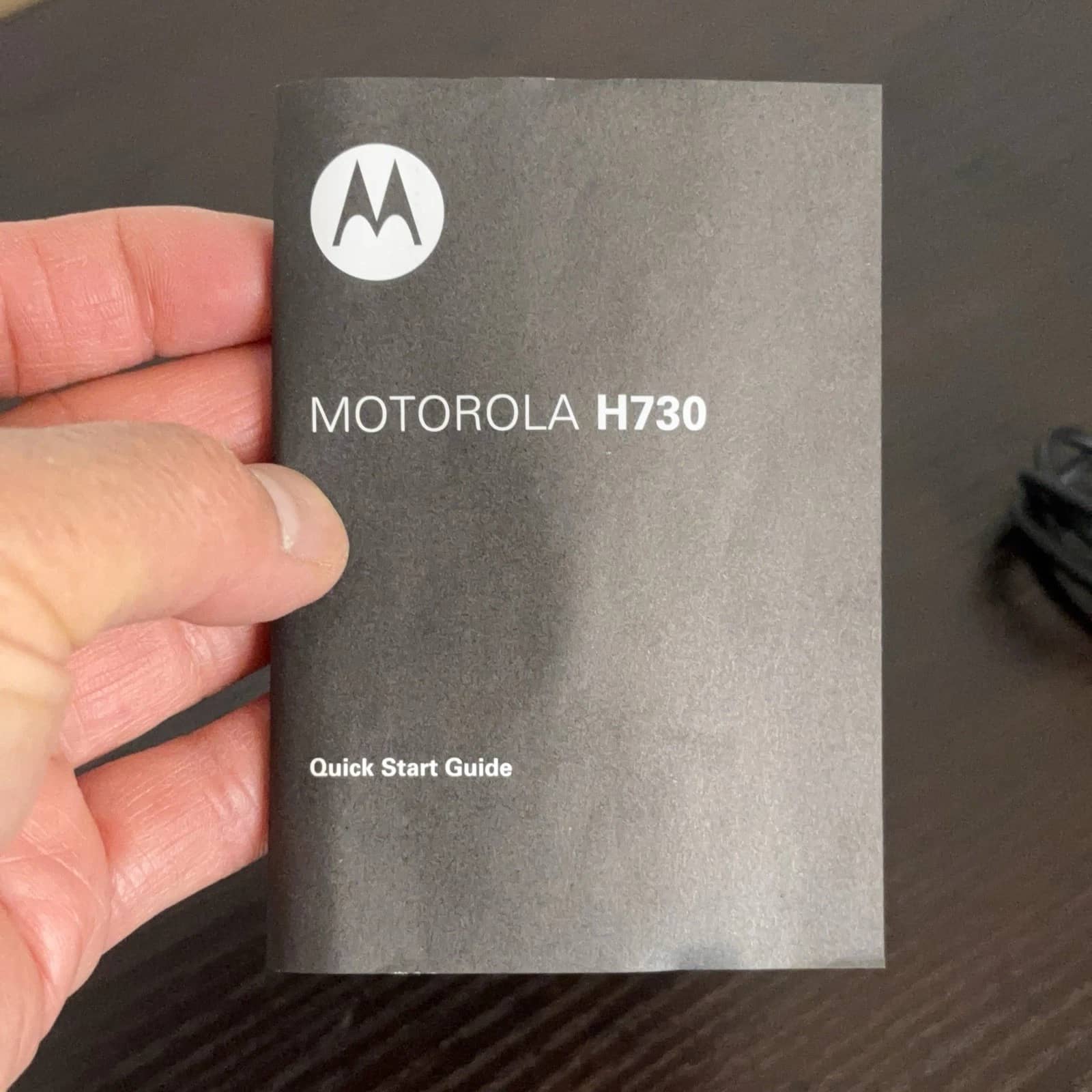 Motorola H730 Headphones & Earbuds Black New