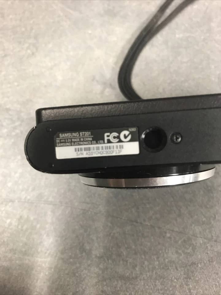 Samsung St201 Digital Cameras Black New Body Only
