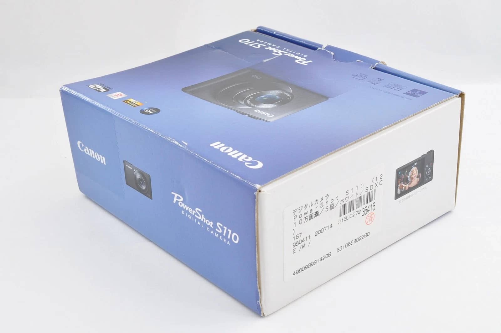 Canon PowerShot S110 Digital Cameras Silver Open-Box Excellent Body Only