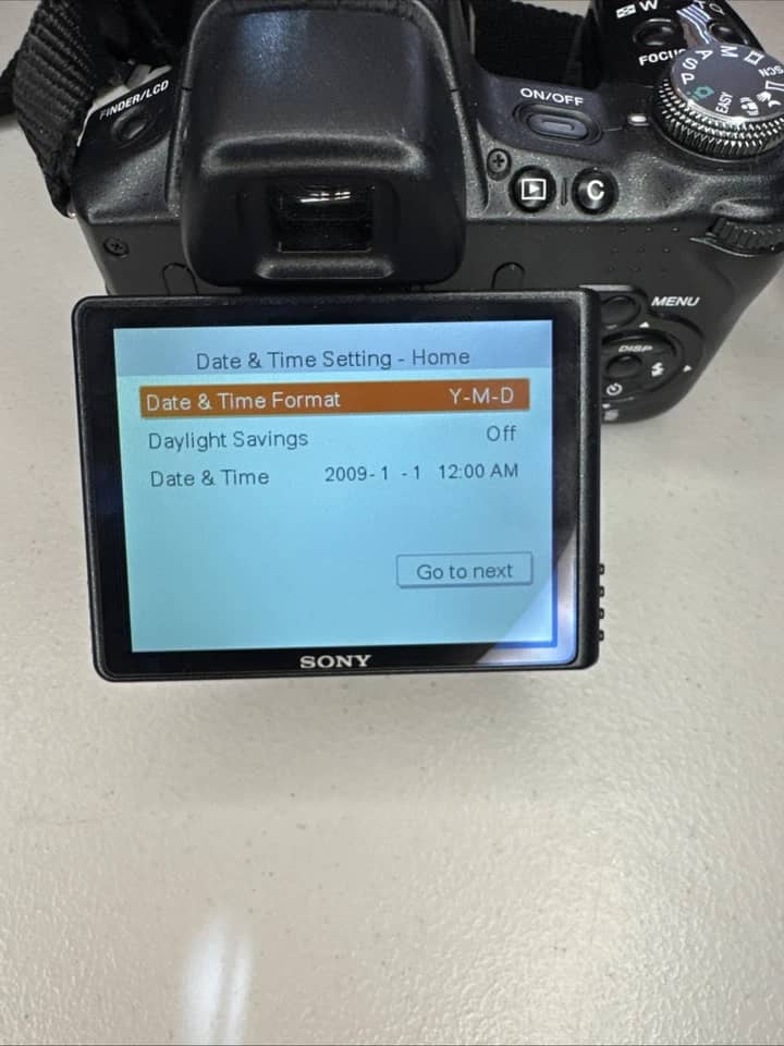 Sony Cyber-shot DSC-HX1 Digital Cameras Black Used - Good Body Only