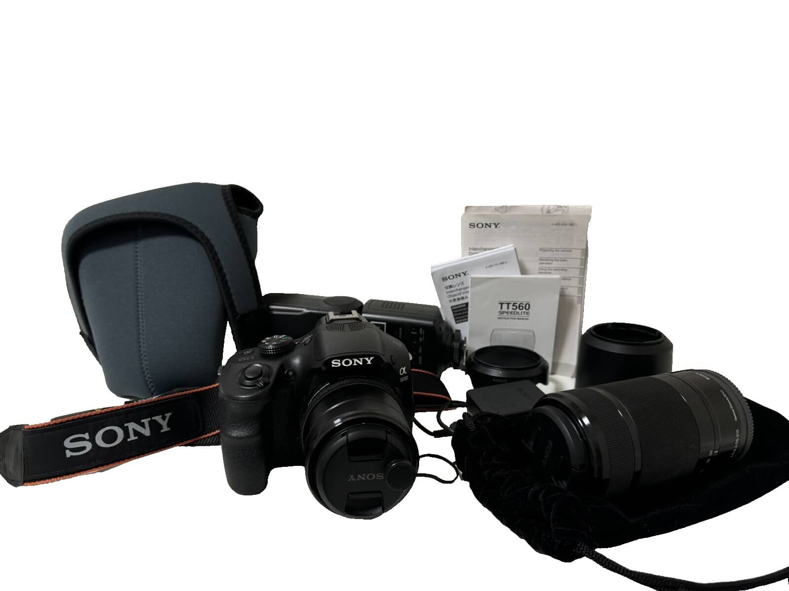Sony Alpha 3000 Digital Cameras Black New w/ 18-55mm Kit