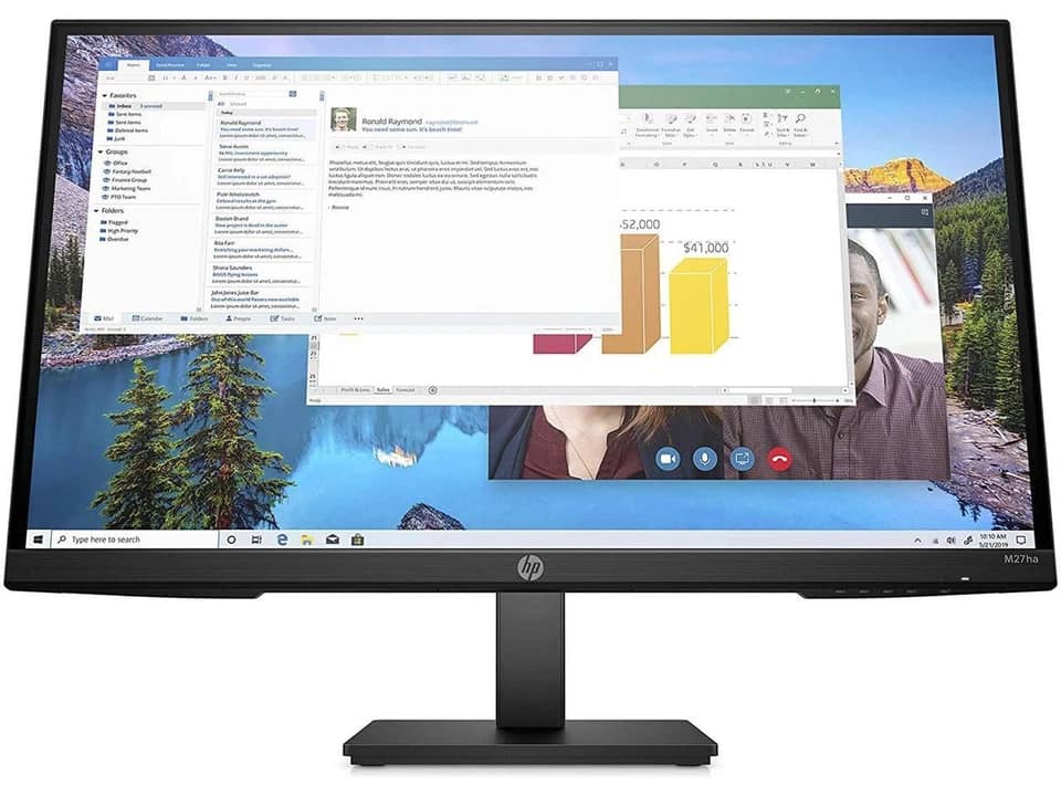 HP 27h Monitors