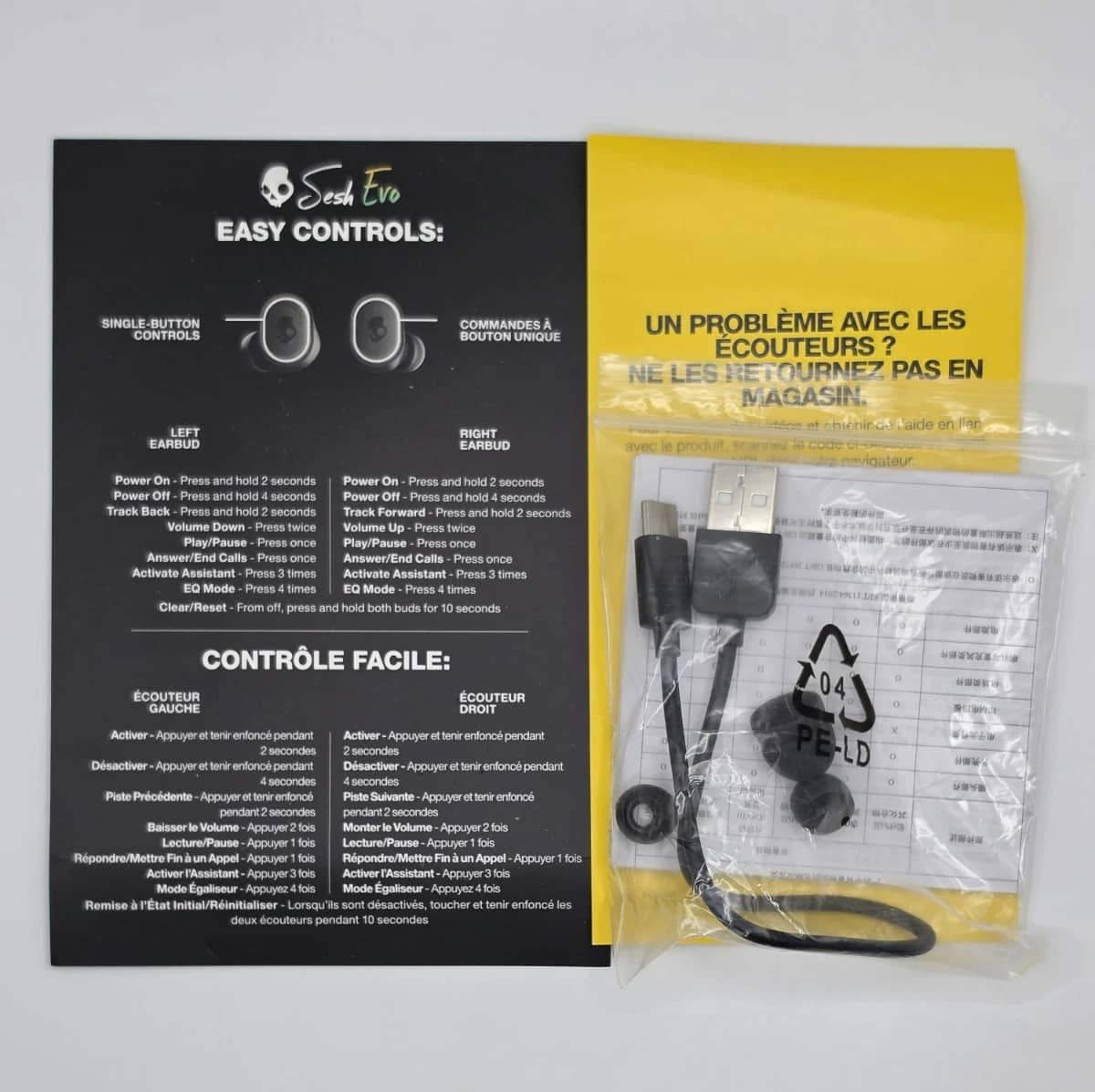 Skullcandy Sesh Evo Headphones & Earbuds Blue New