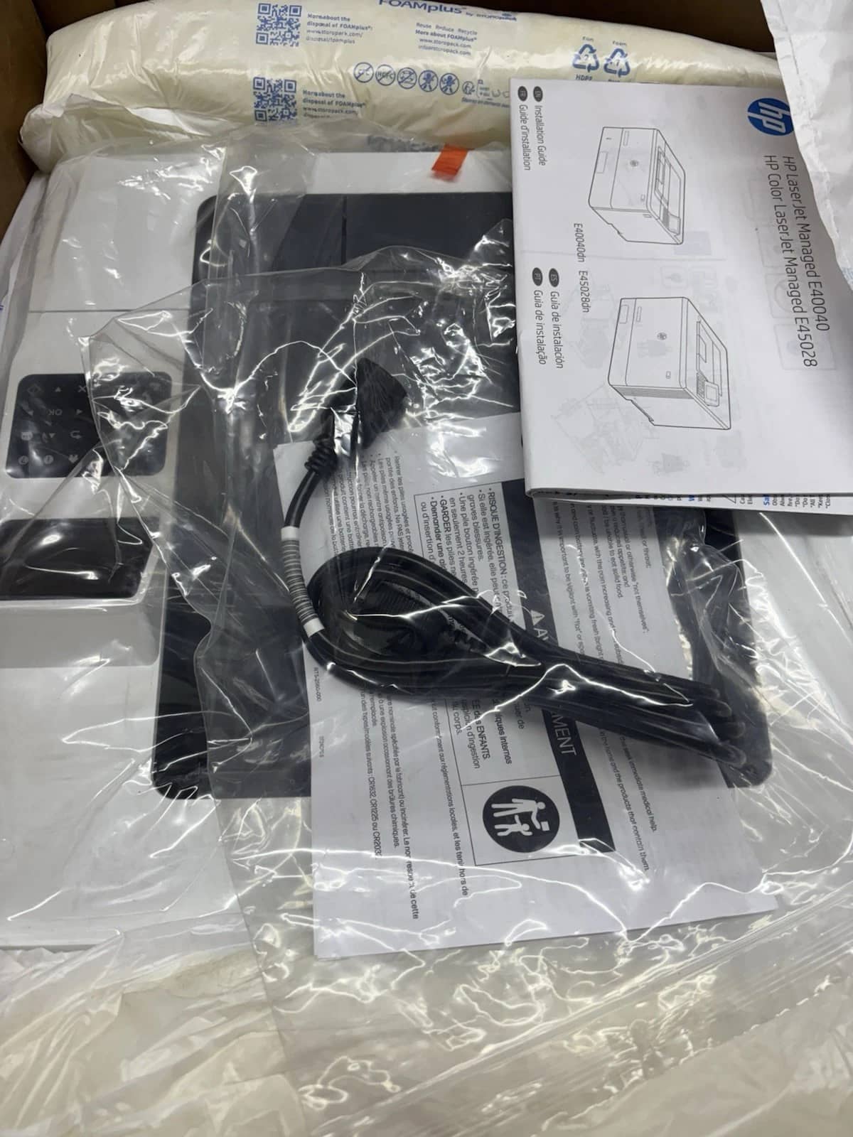 HP LaserJet E40040 Printers Open-Box Excellent