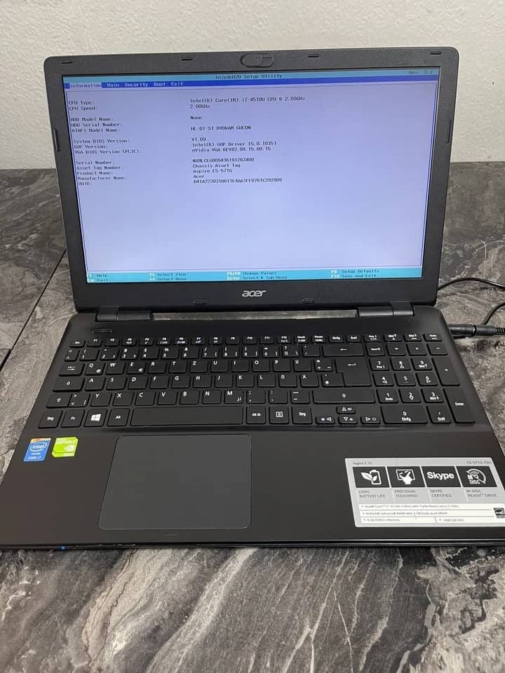 Acer E5-571 Computers New