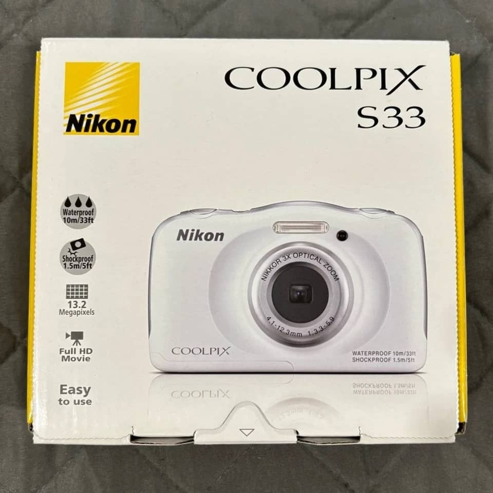 Nikon COOLPIX S33 Digital Cameras Yellow New Body Only