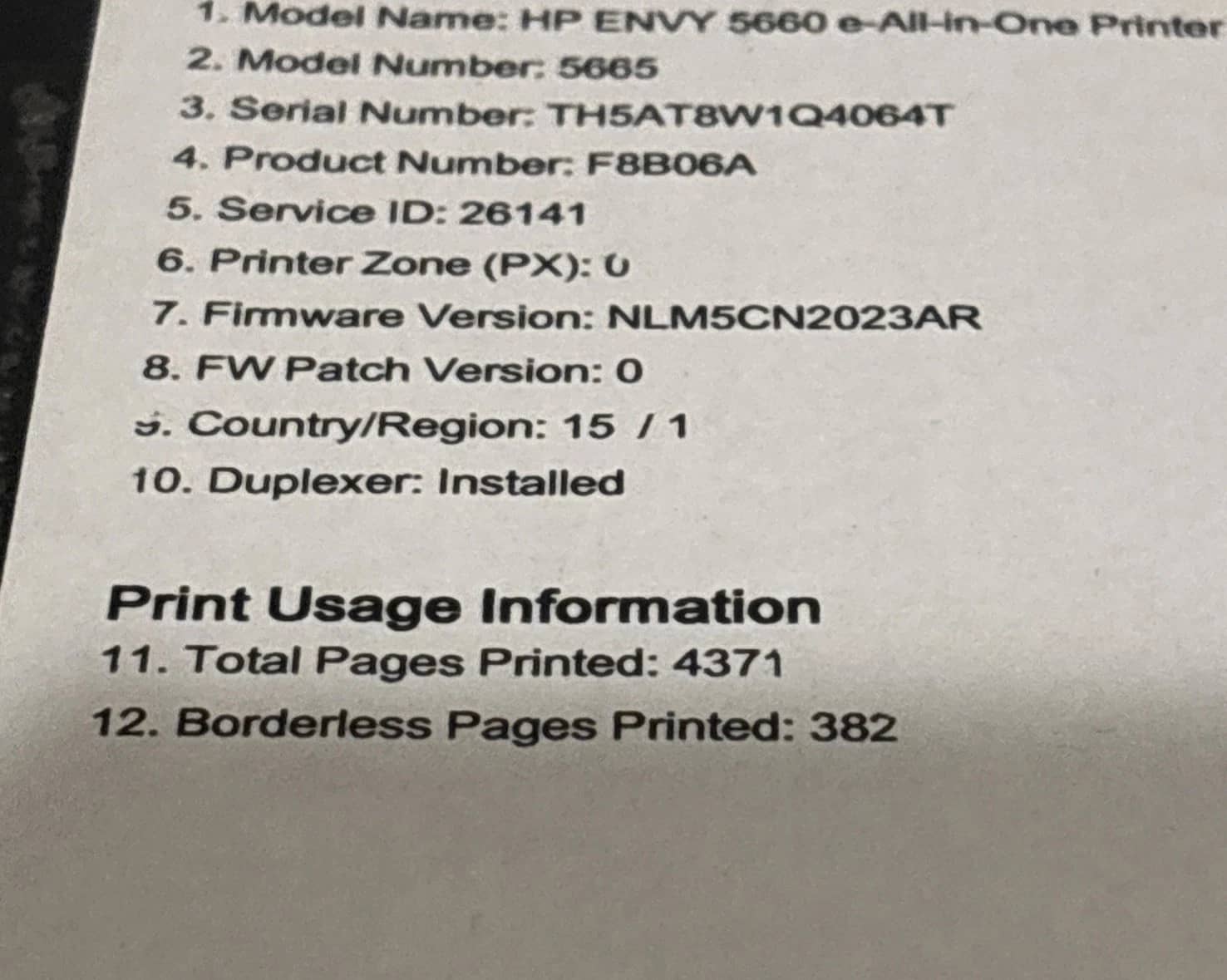 HP Envy 5660 Printers Open-Box Excellent