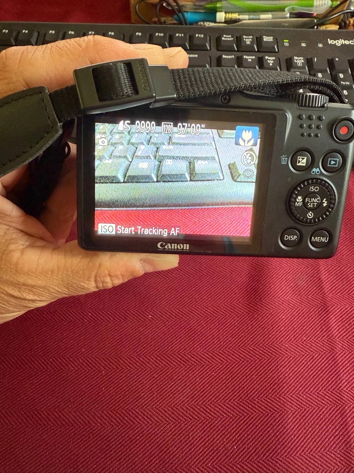 Canon SX500 IS Digital Cameras Black Used - Good Body Only