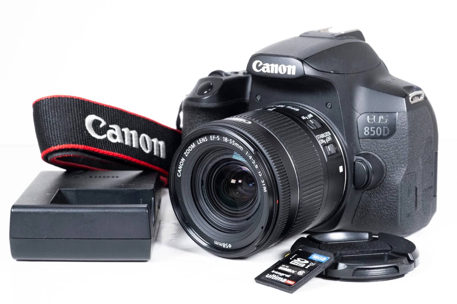 Canon EOS 850D Digital Cameras Black New 18-55mm IS II Kit