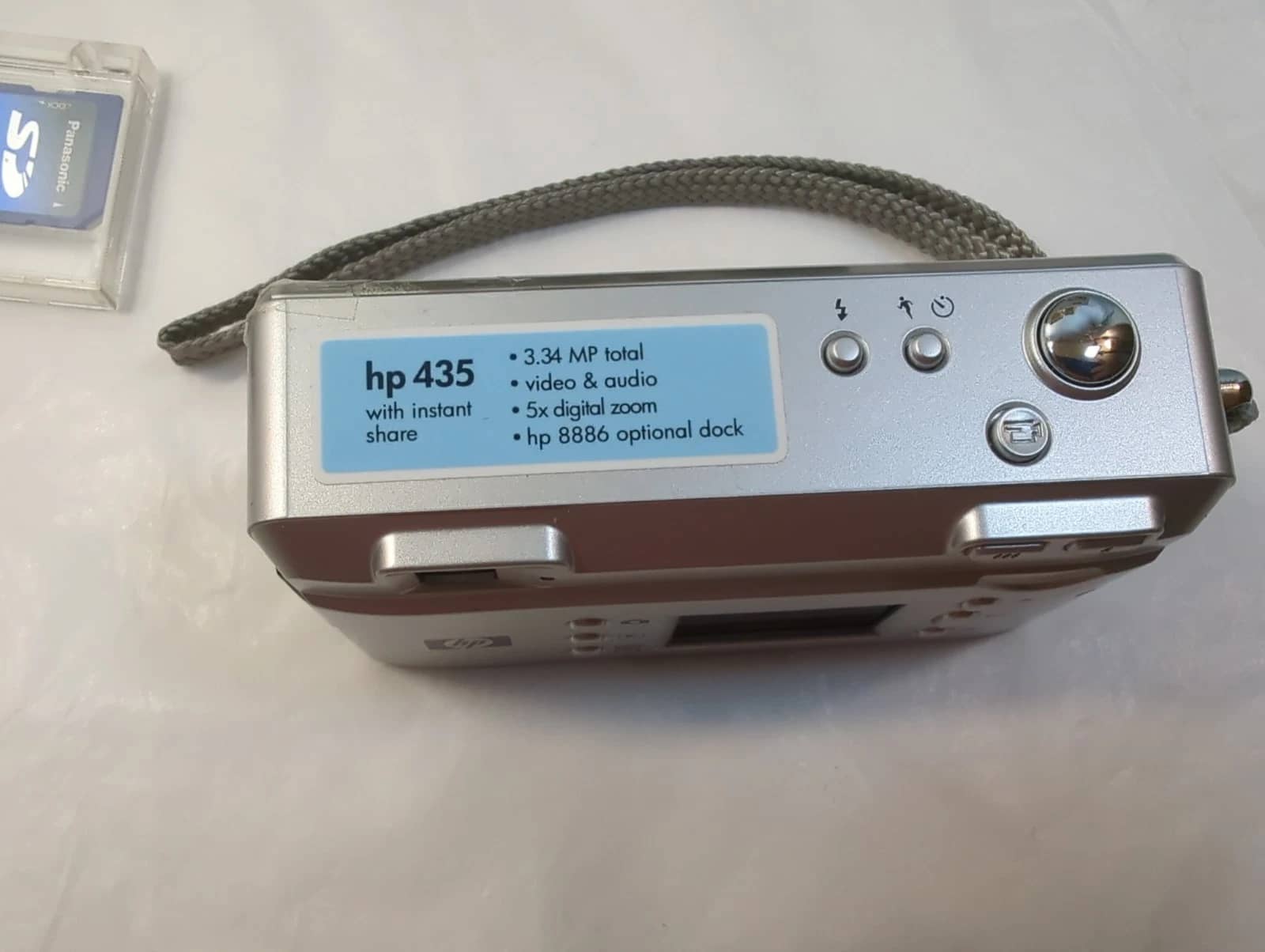 HP Photosmart 435 Digital Cameras Silver Used - Good Body Only
