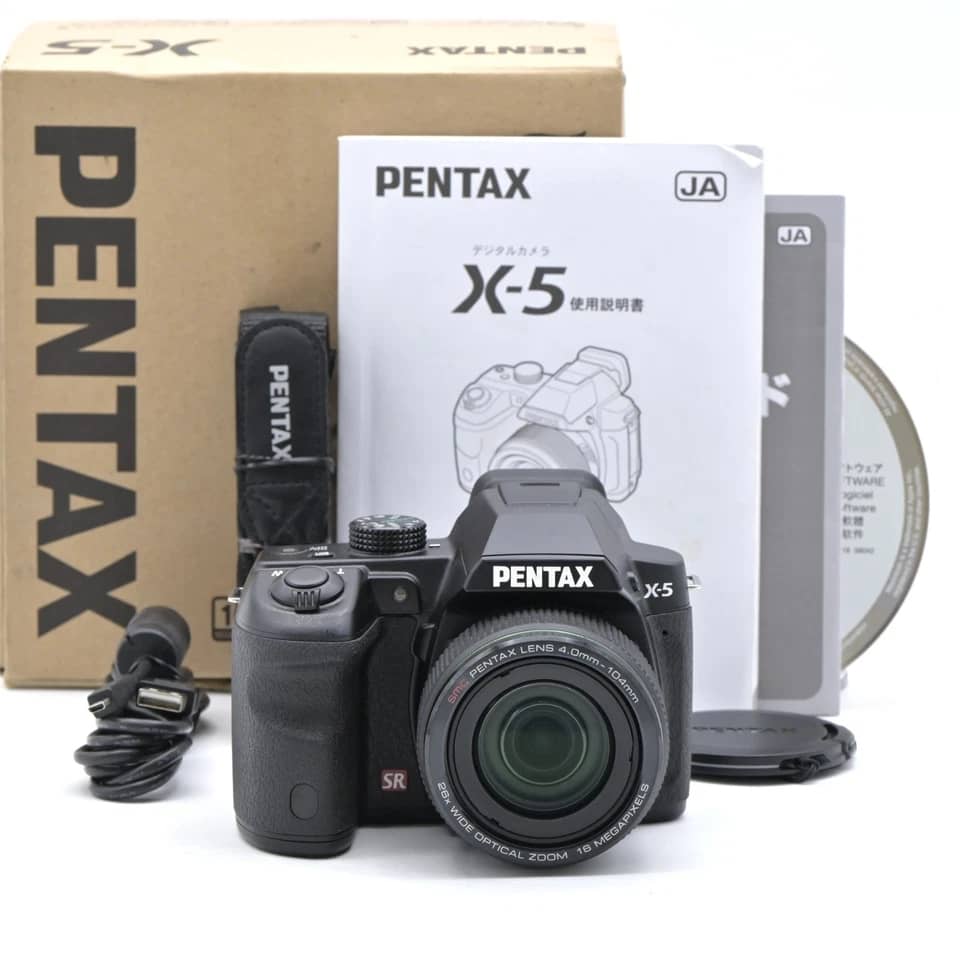 Pentax X-5 Digital Cameras Silver New Body Only