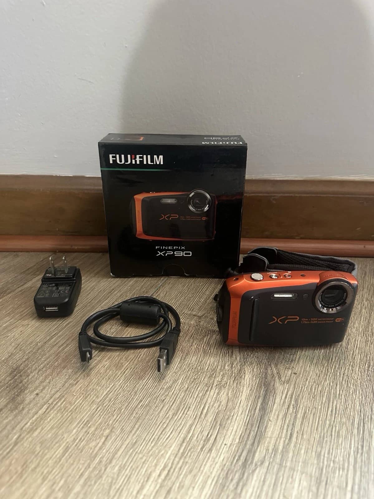 Fujifilm FinePix XP90 Digital Cameras Orange New Body Only