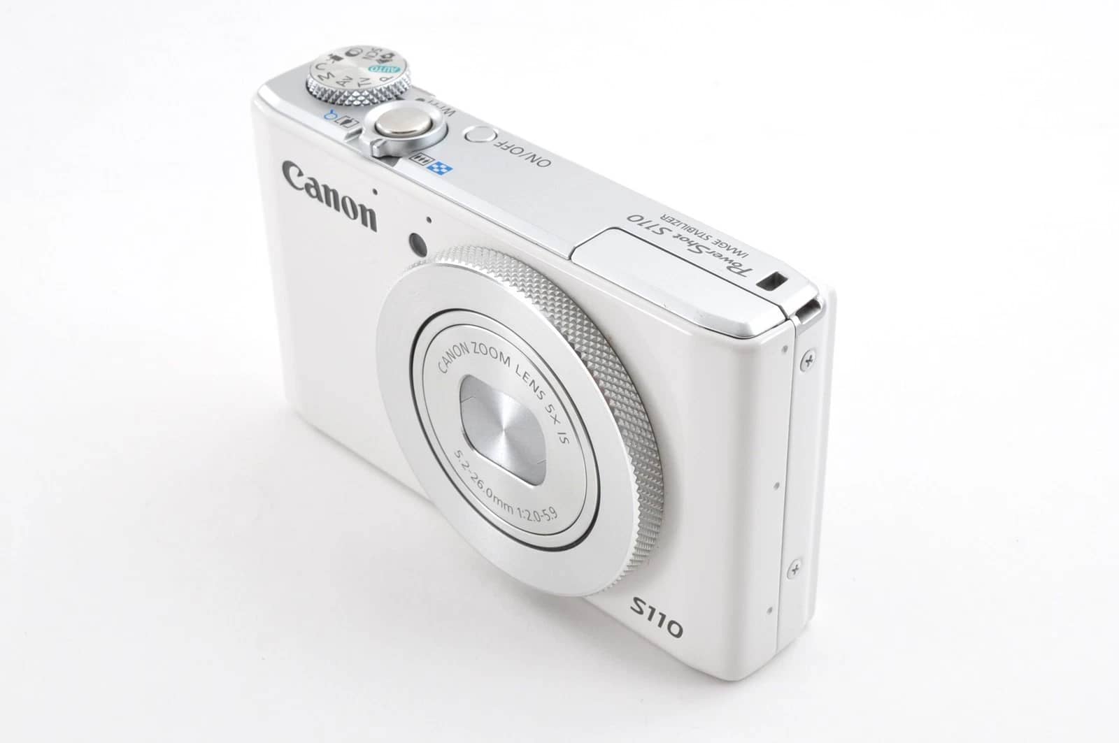 Canon PowerShot S110 Digital Cameras Silver Open-Box Excellent Body Only