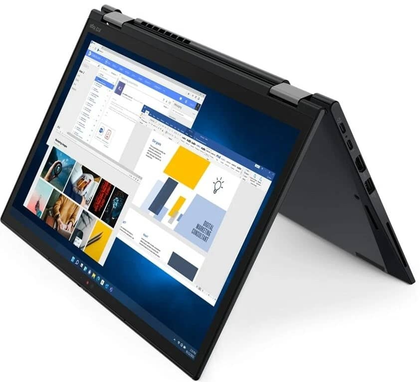 Lenovo ThinkPad X13 Yoga Gen 3 Computers 512GB 16GB Refurbished - Excellent