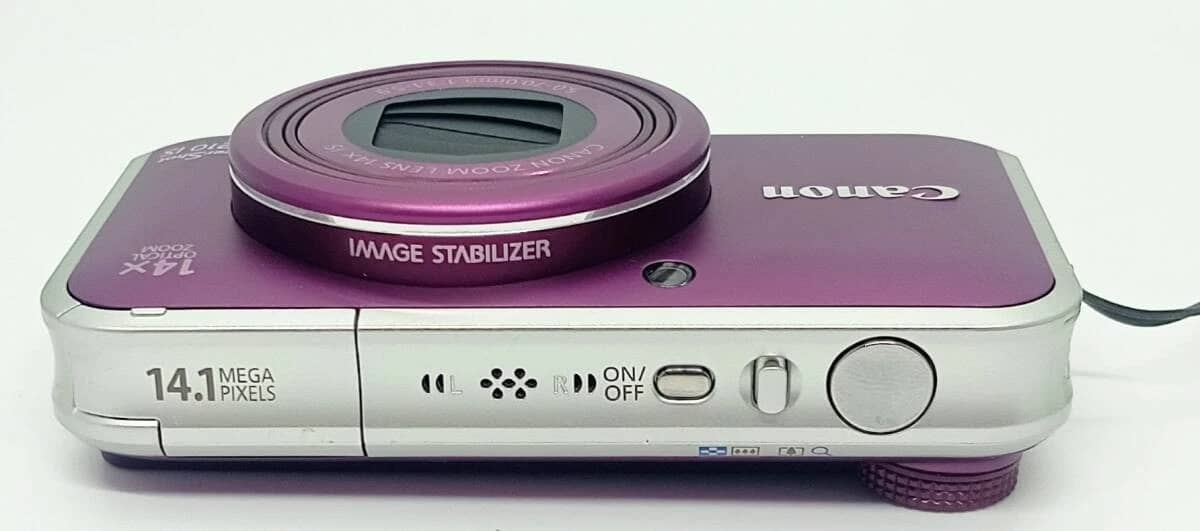 Canon PowerShot SX210IS Digital Cameras Purple New Body Only