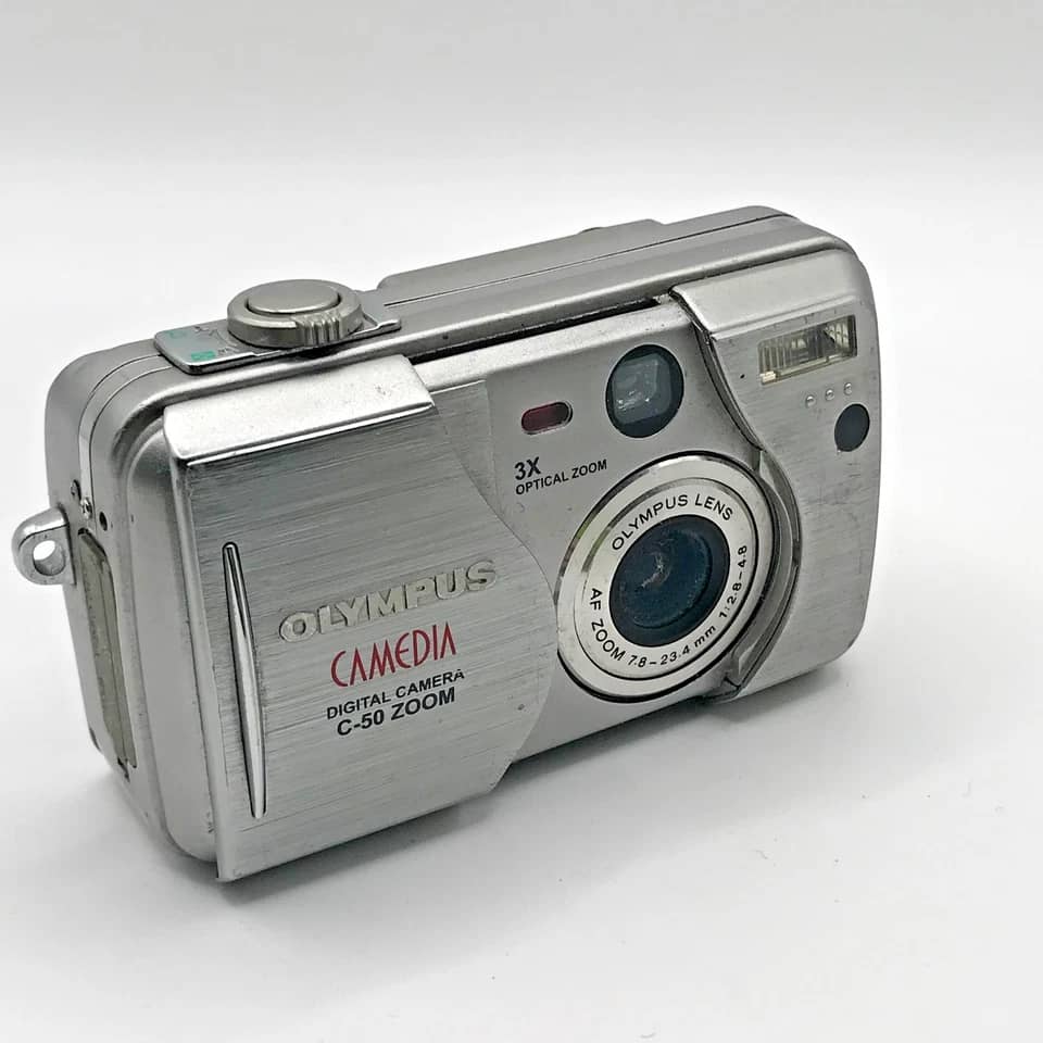 OM SYSTEM Camedia C-50 Digital Cameras Gray New Body Only