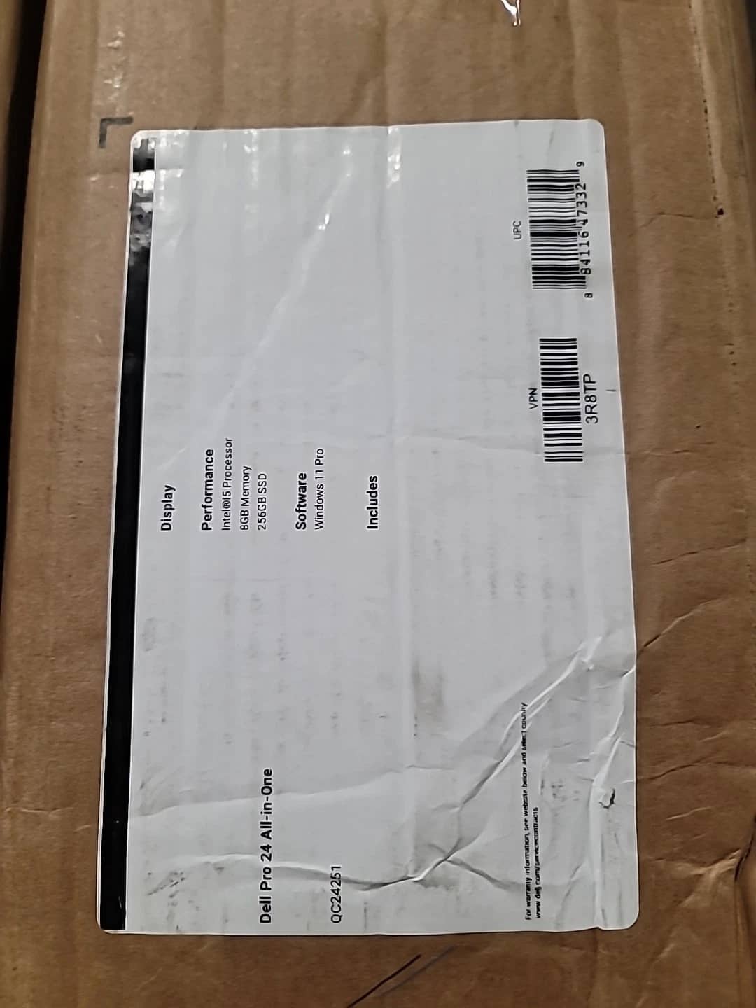 Dell QC24251 Computers New