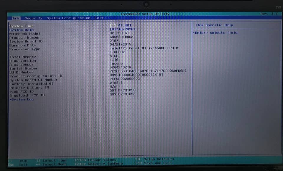HP 350 G1 Computers