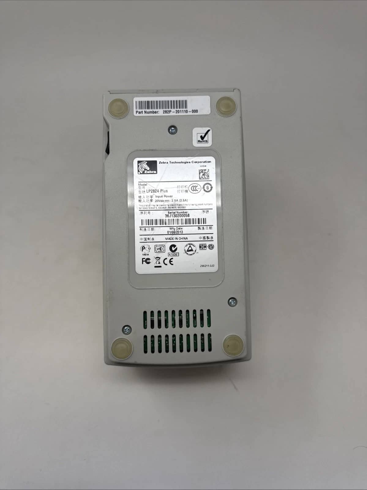 Zebra WS-8240 Printers Used - Good