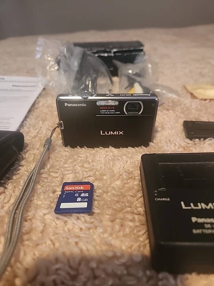 Panasonic LUMIX FP3 Digital Cameras Black New Body Only