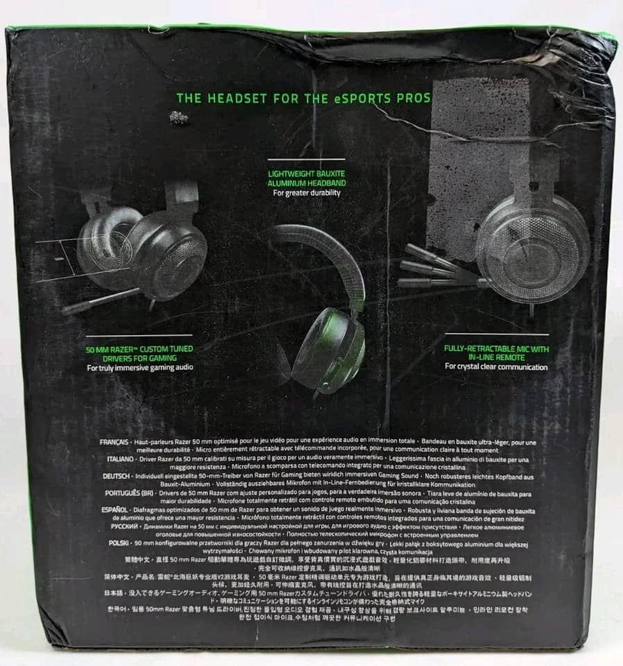 Razer Kraken Pro V2 Headphones & Earbuds 